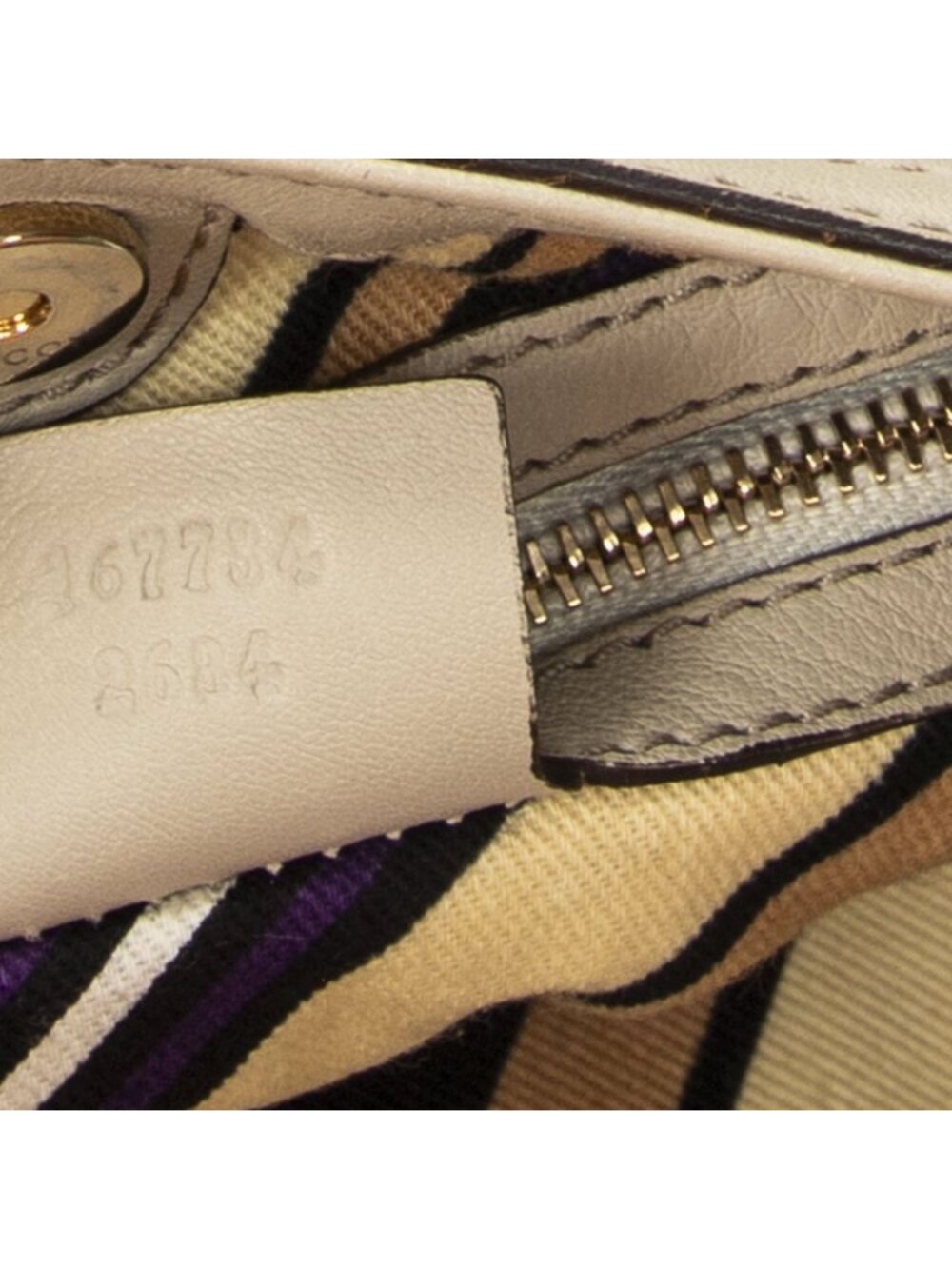 Gucci Brit Hobo Ivory Guccissima - Picture 10 of 10